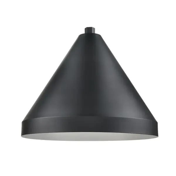This versatile RLM shade brings authentic industrial character to any space. The durable black finish complements both modern and traditional interiors, making it ideal for kitchens, dining areas, and commercial settings.