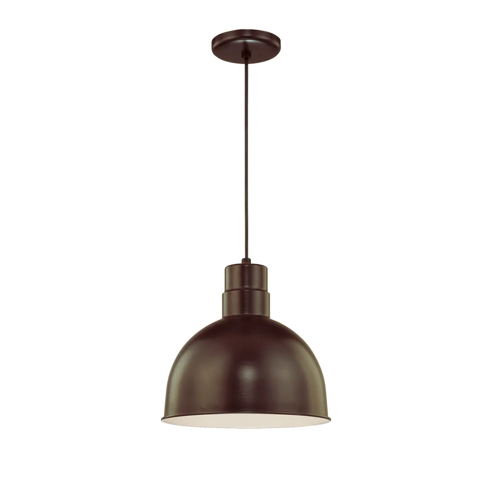 RDBC12 RLM Pendant in Antique Bronze