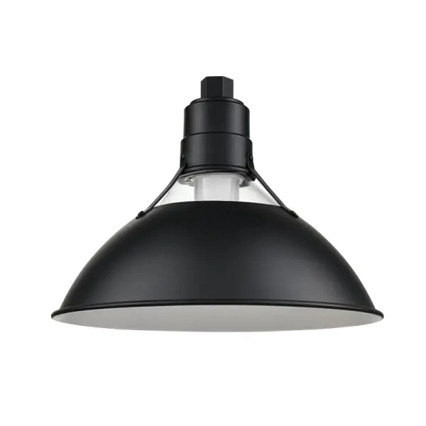 This authentic RLM-style shade brings industrial charm to any space. The durable black finish and classic dome profile work beautifully in both residential and commercial settings.