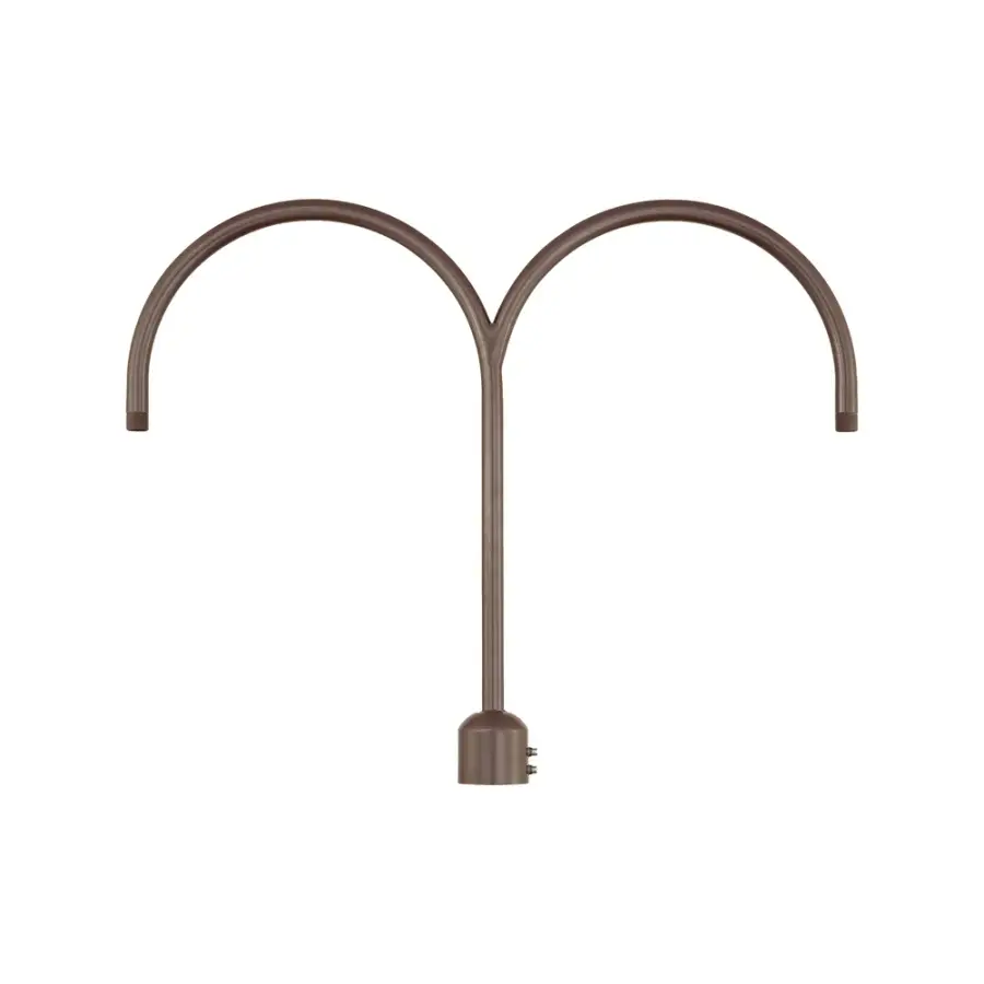 Double Post Adapter in Antique Bronze