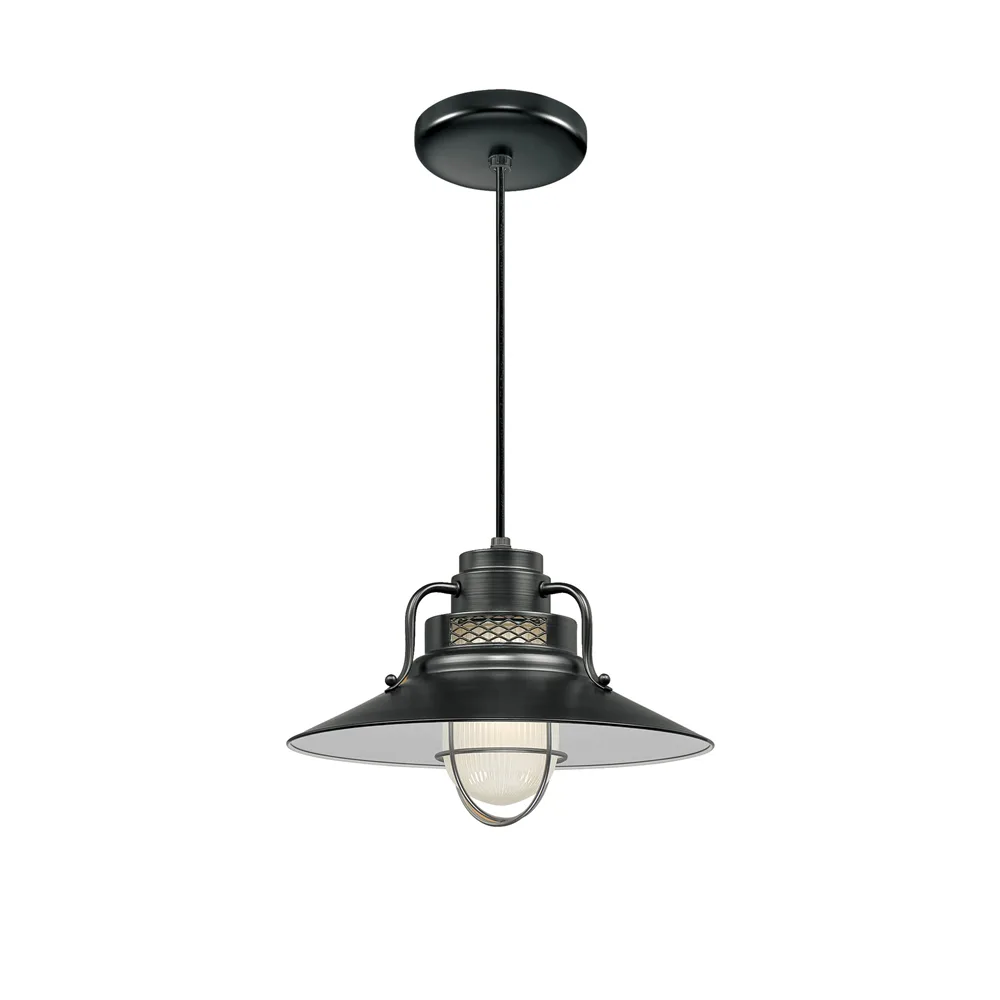 RRRC14 RLM Pendant with Etched Glass