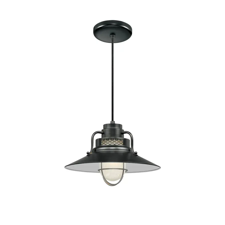 RRRC14 RLM Pendant with Etched Glass