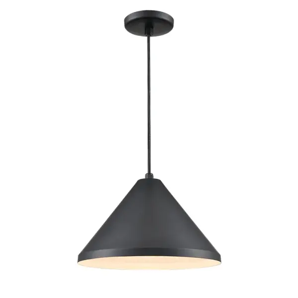 This versatile RLM pendant brings authentic industrial style with a clean black finish. Perfect for kitchen islands, dining areas, and commercial spaces seeking vintage-inspired lighting with modern reliability.