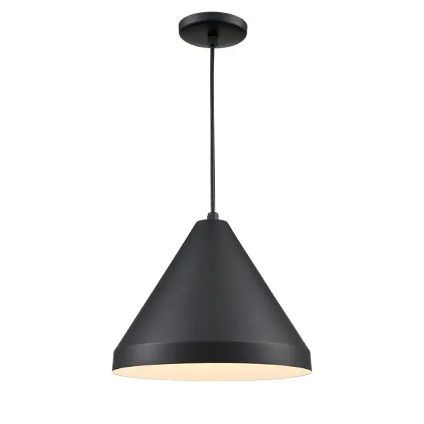 This versatile RLM pendant brings authentic industrial style with a clean black finish. Perfect for kitchen islands, dining areas, and commercial spaces seeking vintage-inspired lighting with modern reliability.