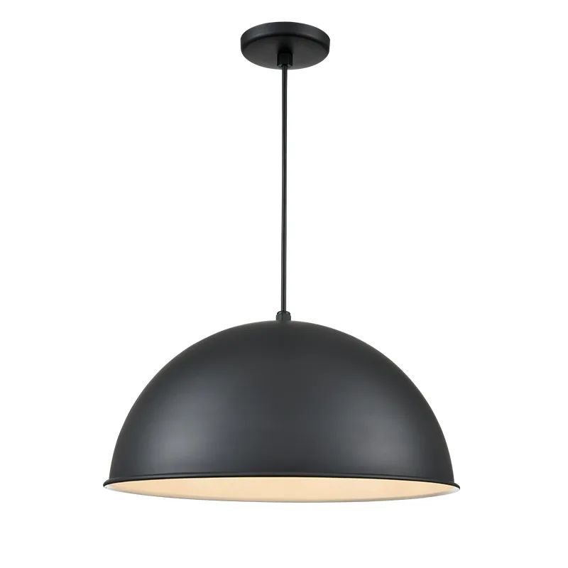 18" Wood RLM Pendant Light