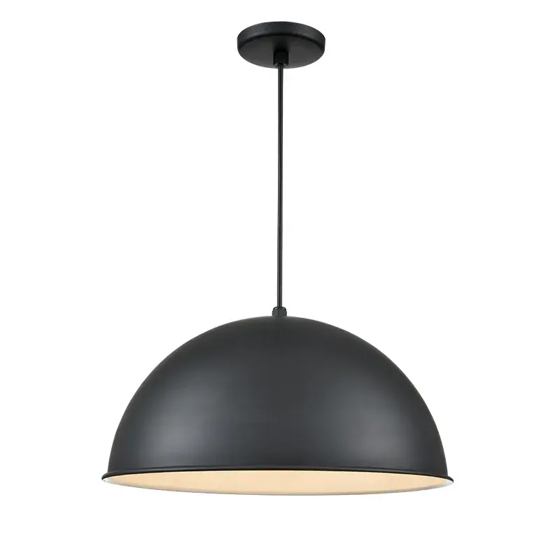 18" Wood RLM Pendant Light