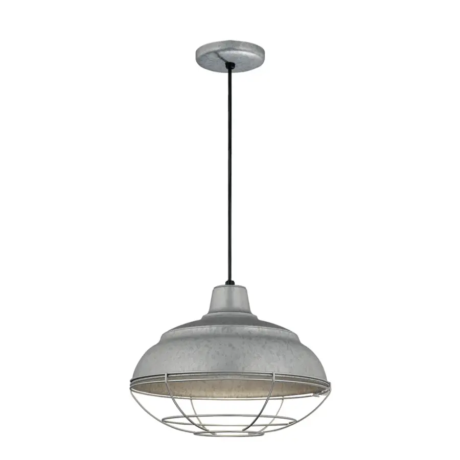 RWHC14 Galvanized RLM Pendant