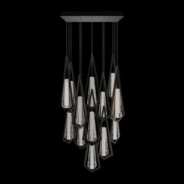 Framed silhouettes enhance the refined look featuring Radiance® Crystal Dust tapers. An arousing mix of shapes and styles to elevate featured designs.