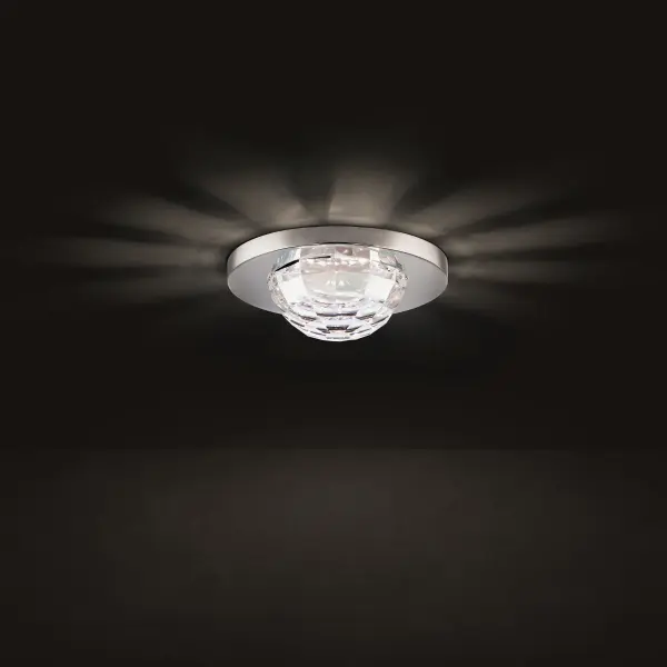 Vega 4" LED Recessed Light in Polished Chrome