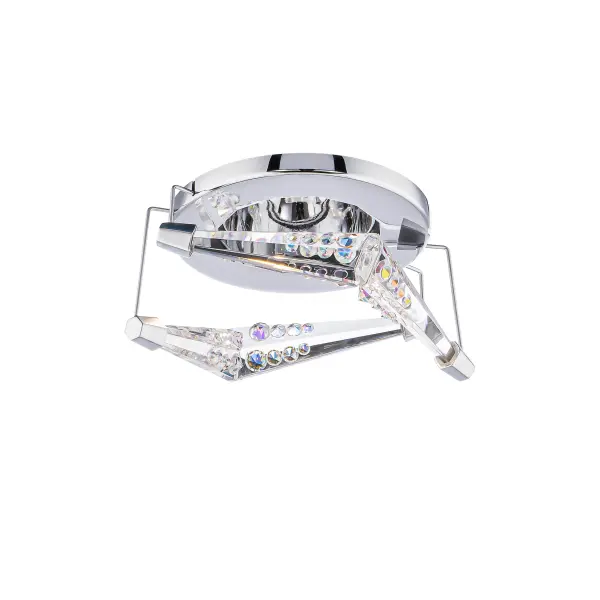 Visata 5" LED Recessed Light in Polished Chrome