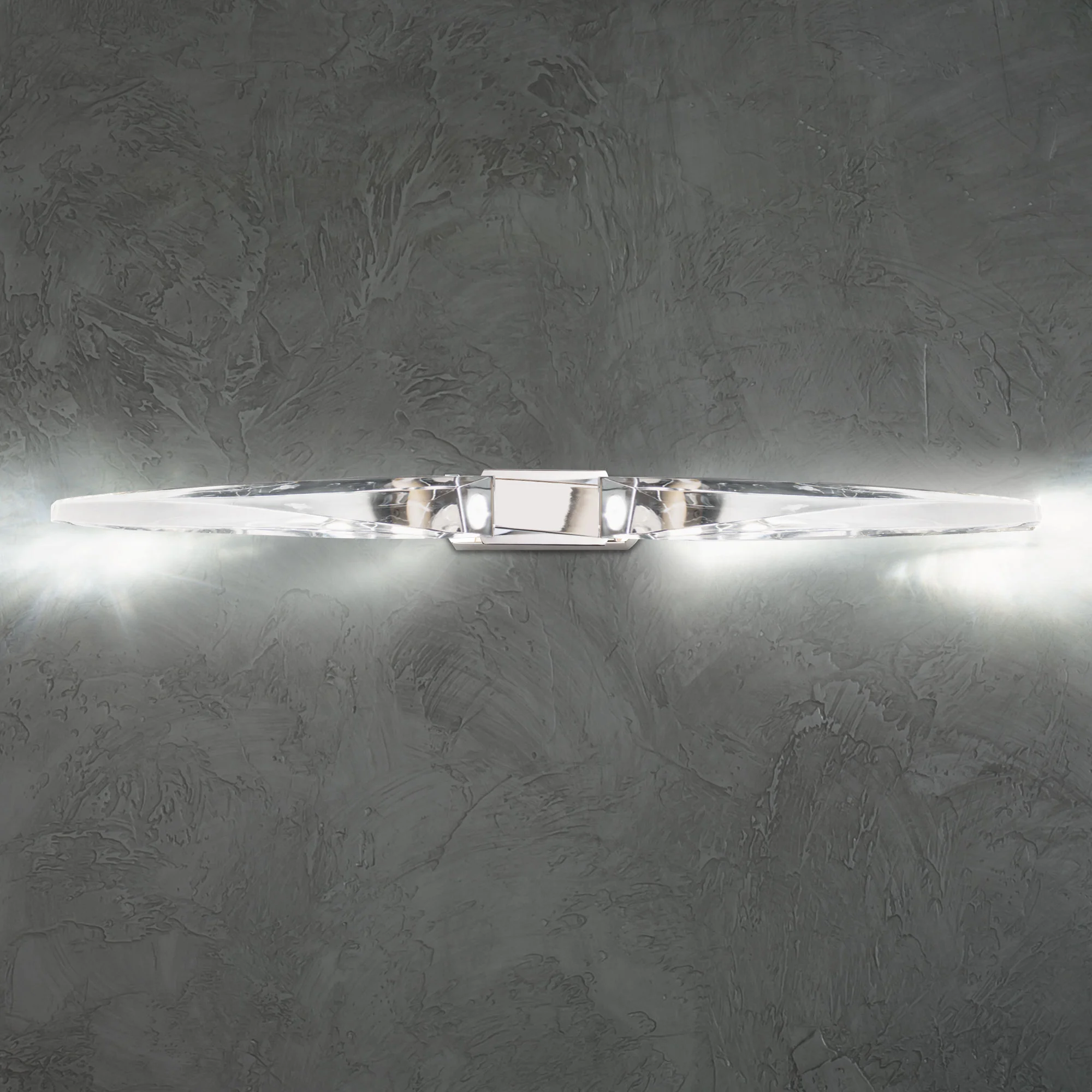 Kindjal 37" LED Bath Vanity & Wall Light in Aged Brass