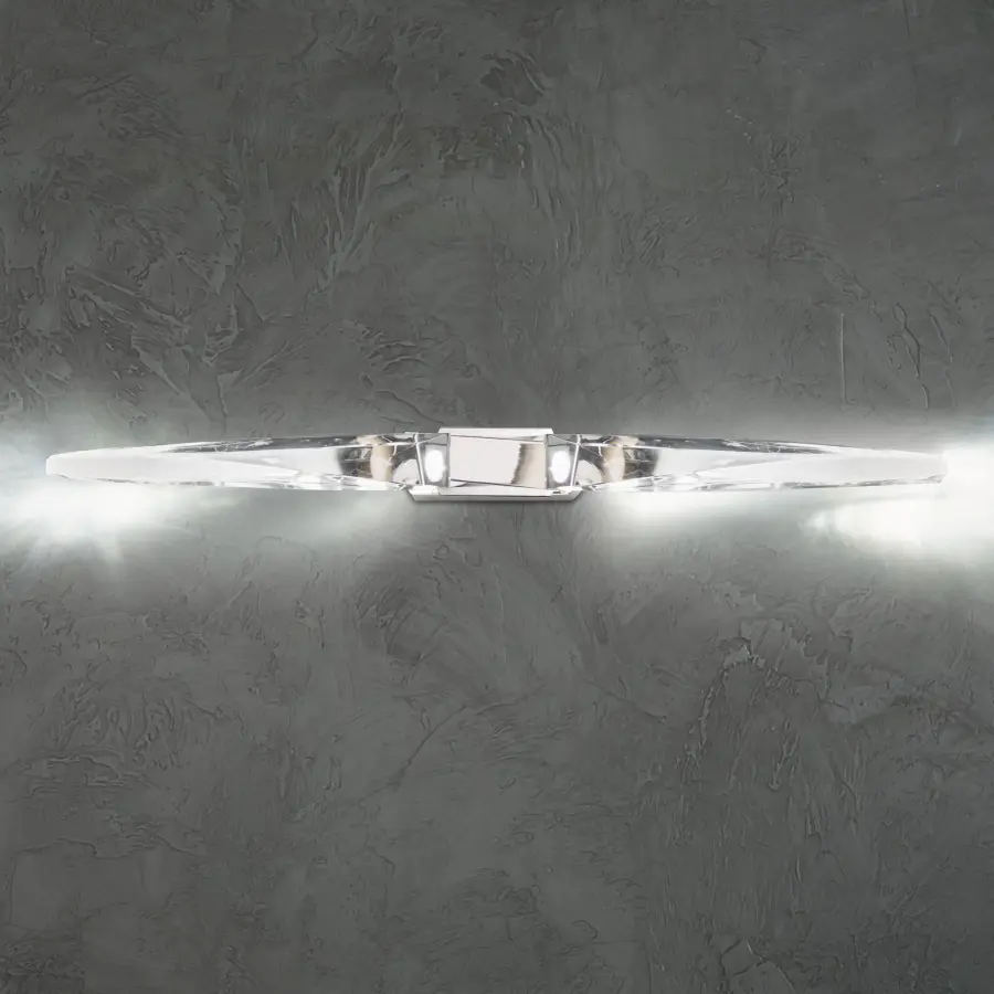 Kindjal 37" LED Bath Vanity & Wall Light in Aged Brass