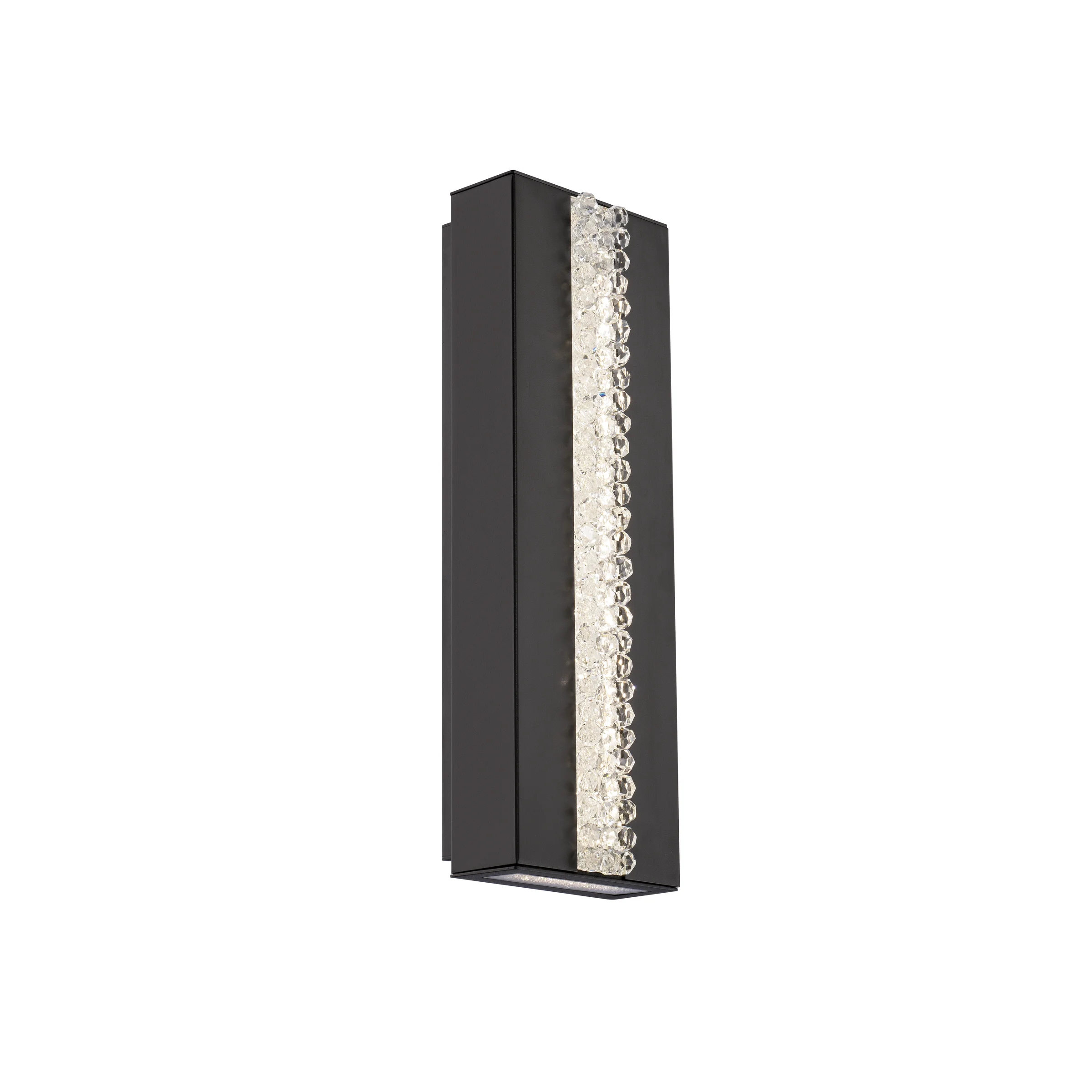 Cascade 18" LED Outdoor Wall Sconce in Black