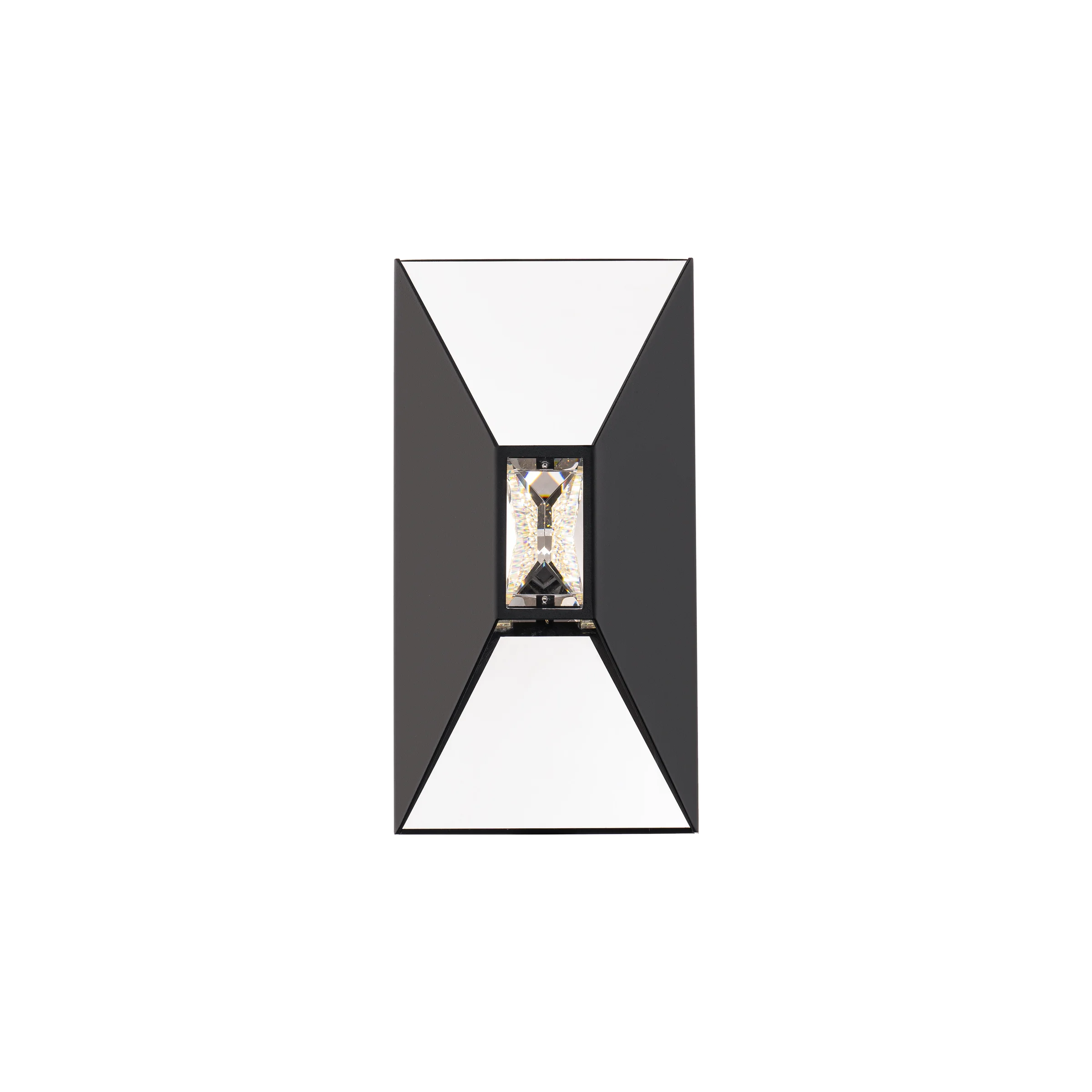 Vida 12" LED Outdoor Wall Sconce in Black