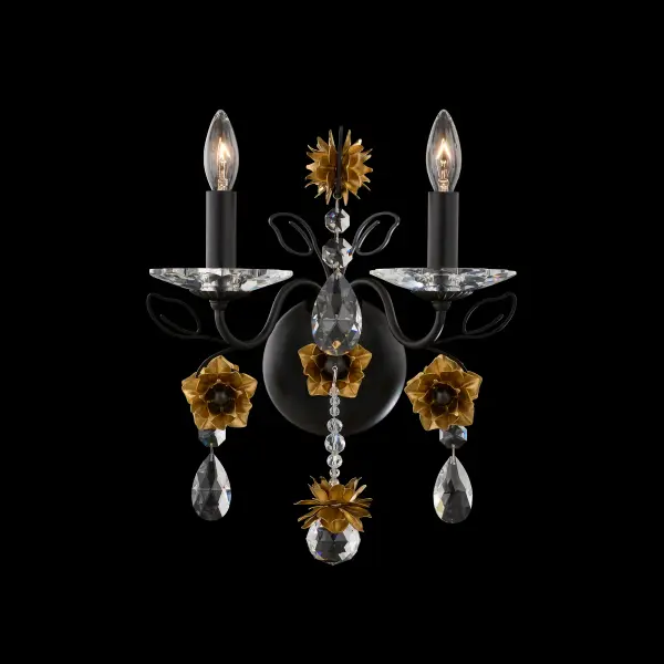 Inspired by the breathtaking beauty of a midsummer bouquet, the Camellia collection is a timeless tribute to nature's artistry. Graceful, handcrafted metallic arms arch and sweep like delicate branches, creating a stunning silhouette. Adorning these arms is an abundance of intricately sculpted flower blossoms and leaves, giving the fixture a lifelike, botanical feel. Candelabra slips rise from sparkling crystal bobeches, casting a warm and elegant glow. Like morning dew sparkling in the first rays of sunlight, a cascade of faceted Radiance® Crystals falls from the blossoms, scattering light in a brilliant display.