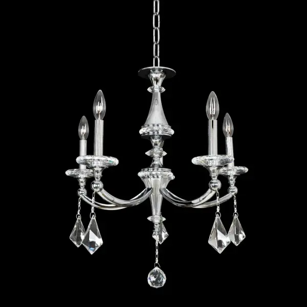 Floridia 5-Light Crystal Chandelier