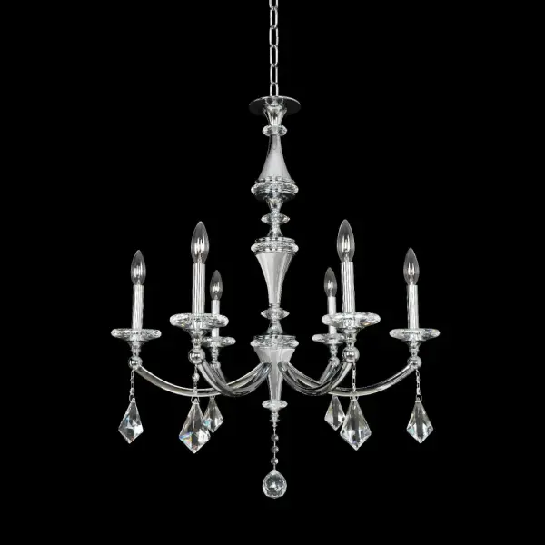 Floridia 6-Light Crystal Chandelier