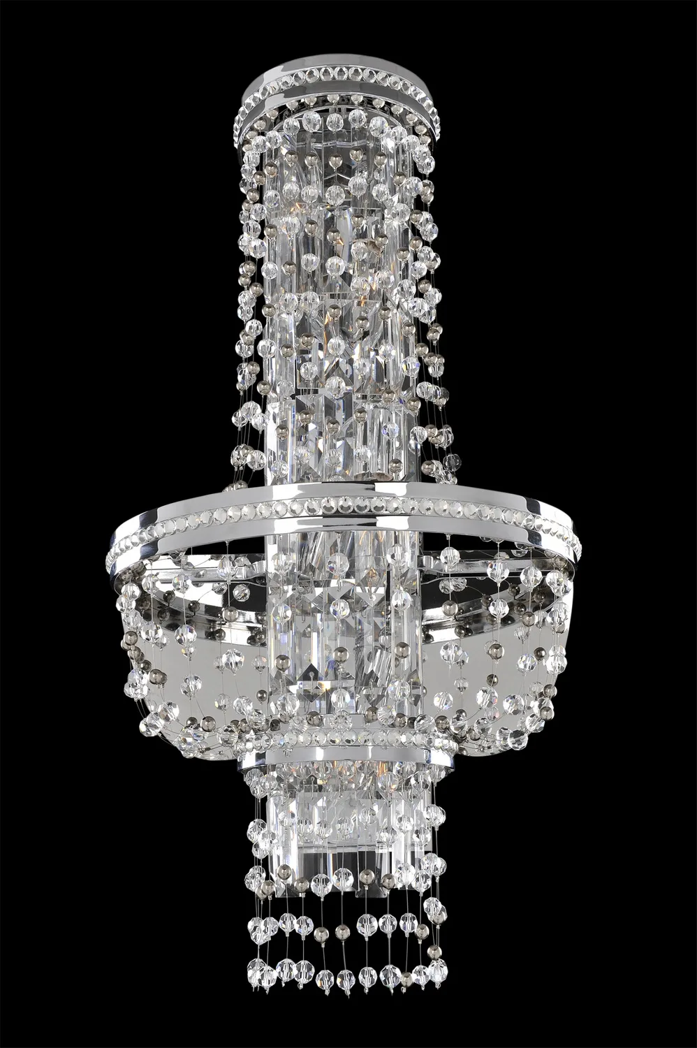 Capri Five Light Wall Bracket in Chrome