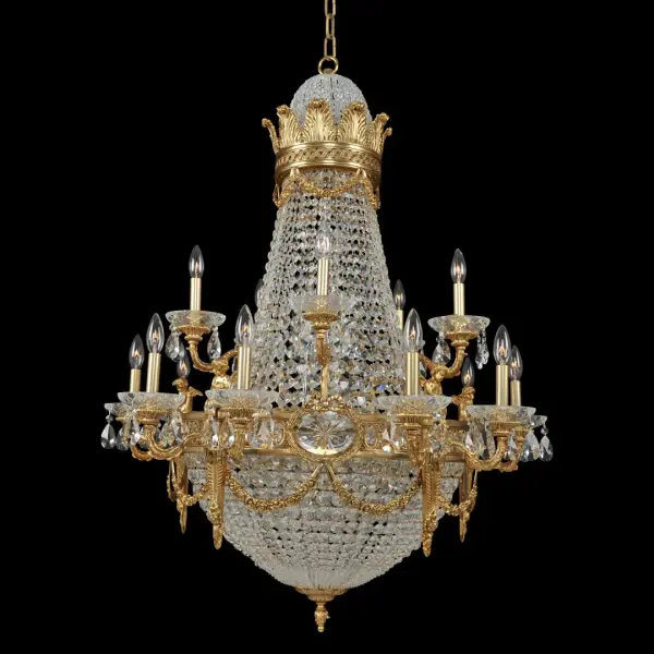 Marseille 15-Light Two-Tier Chandelier