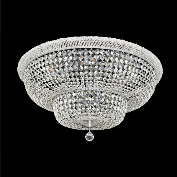 Napoli 34" Flush Mount in Polished Chrome