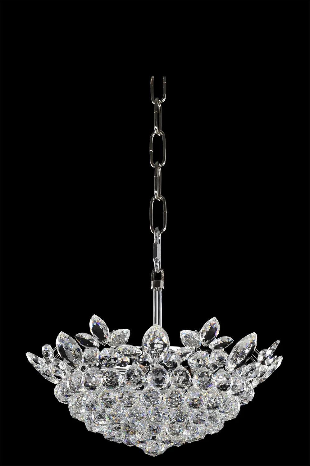 Treviso Eight Light Pendant in Chrome