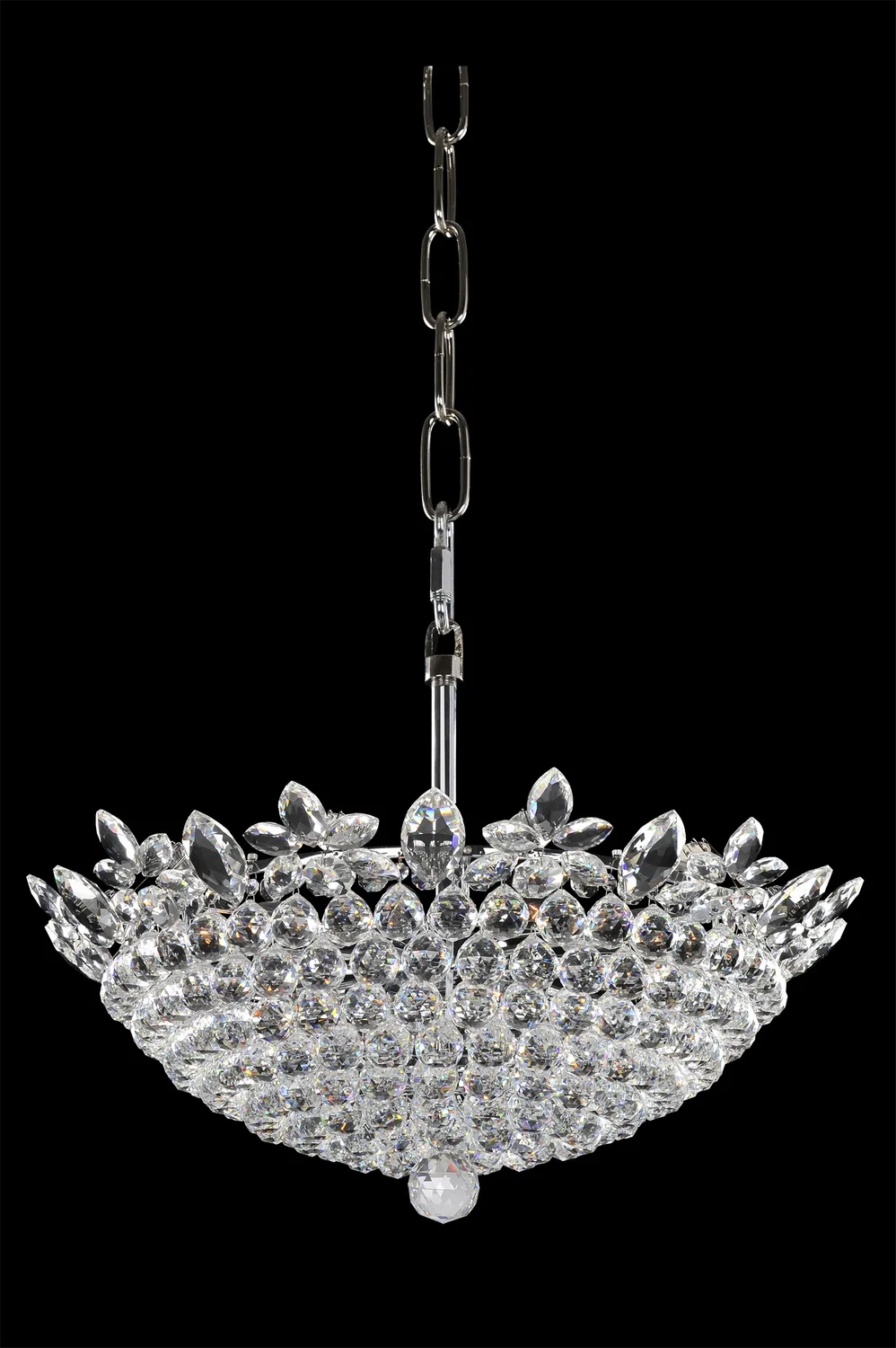 Treviso 15 Light Pendant in Chrome
