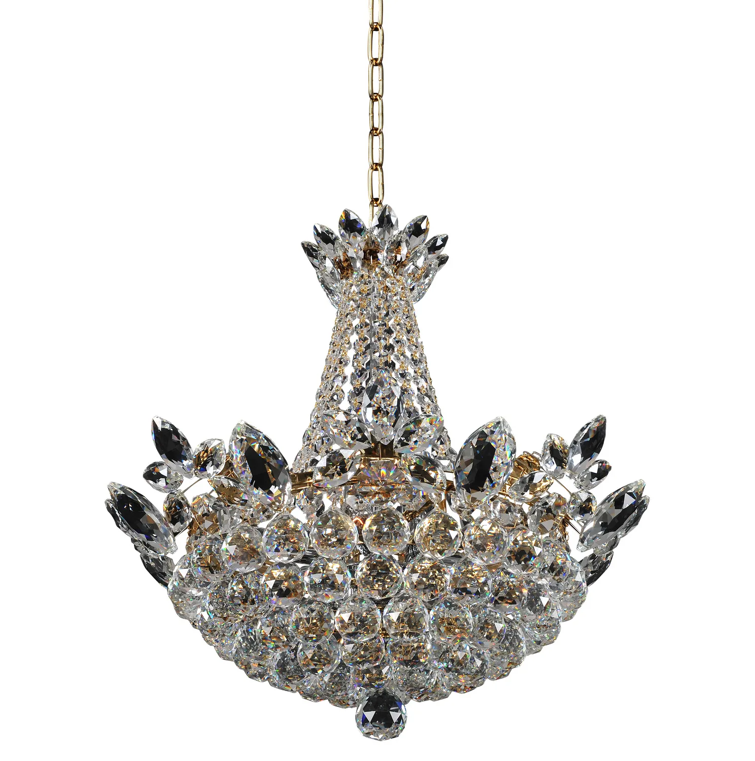 Treviso 11 Light Pendant in Gold