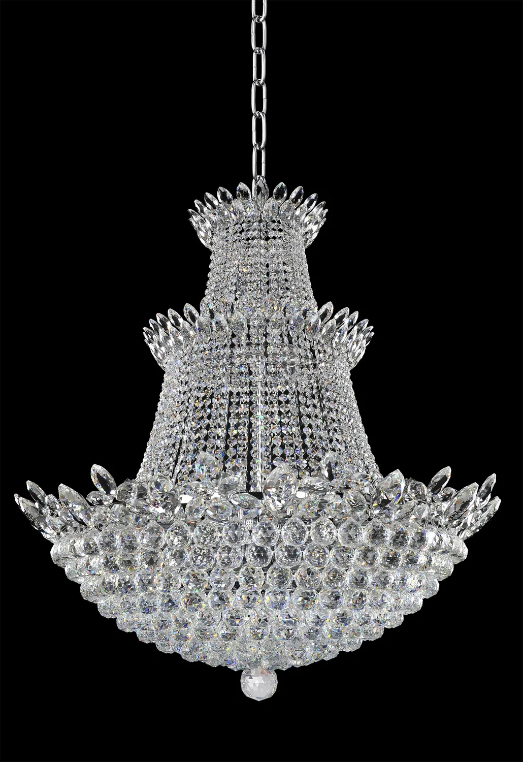 Treviso 27 Light Pendant in Chrome