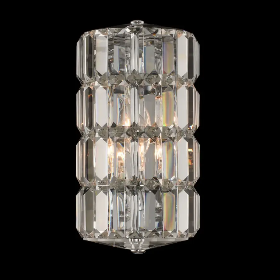 Julien Small Wall Sconce in Polished Chrome