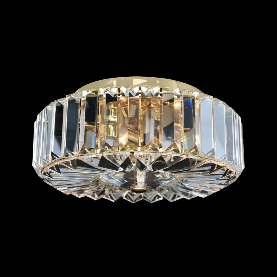 Julien 2-Light Flush Mount in Polished Chrome