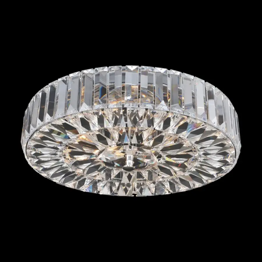 Julien 4-Light Flush Mount in Polished Chrome
