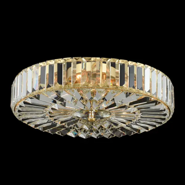 Julien 4 LT 18k Gold/Clear Flush Mount