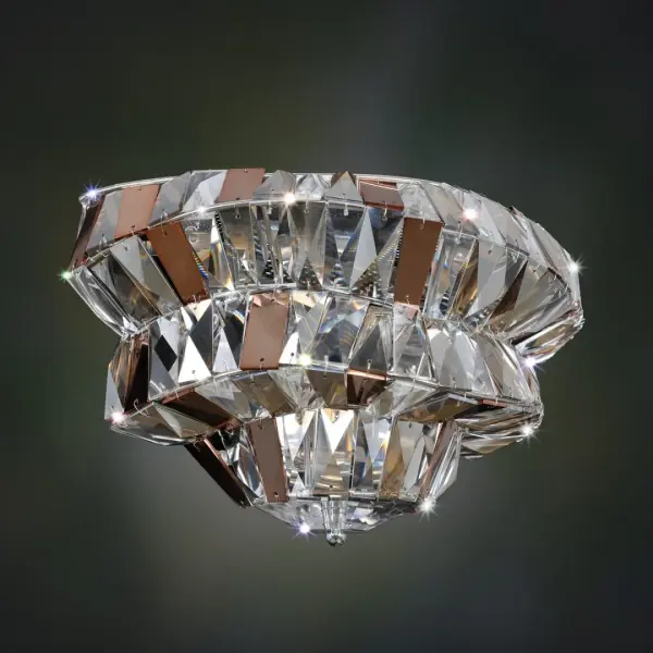 Gehry 2-Light Wall Sconce in Polished Chrome