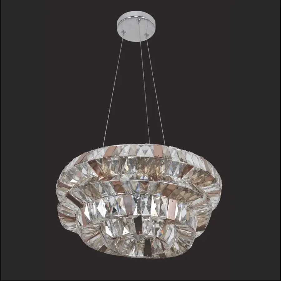 Gehry 31 Inch Pendant in Polished Chrome
