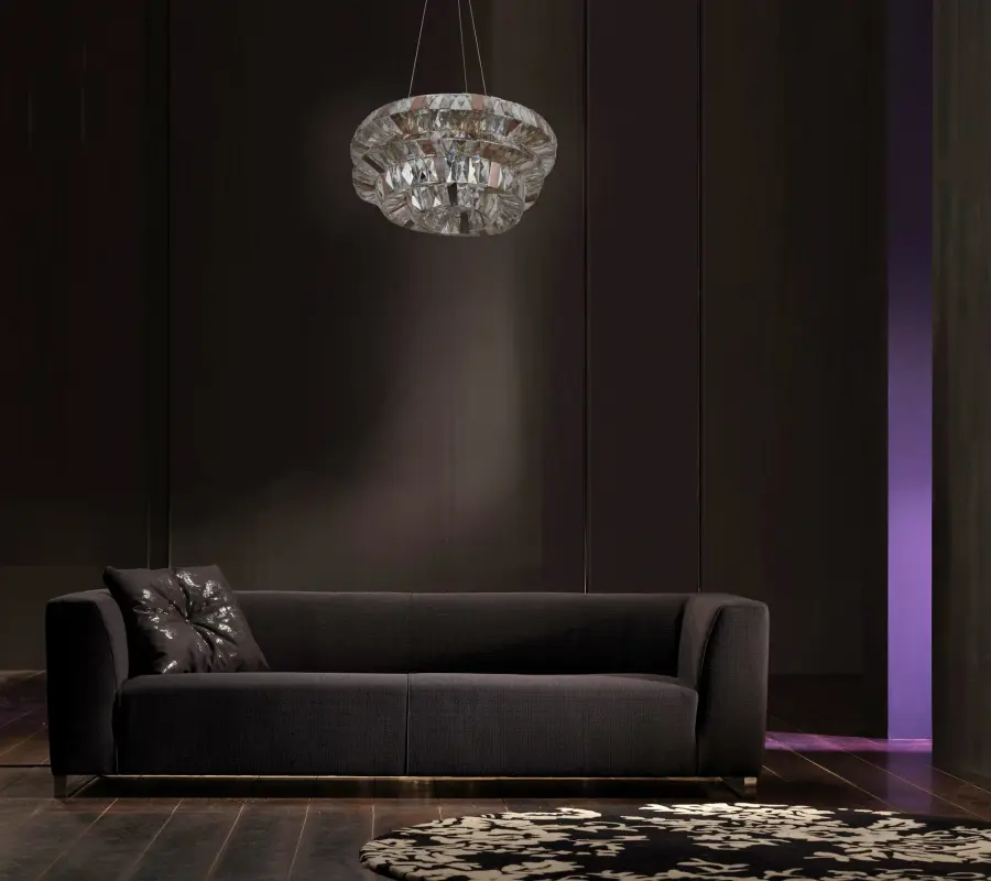 Gehry 31 Inch Pendant in Polished Chrome - Image 2