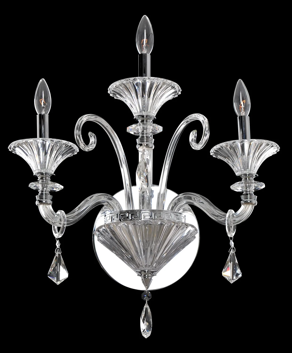 Chauvet Three Light Wall Bracket in Chrome