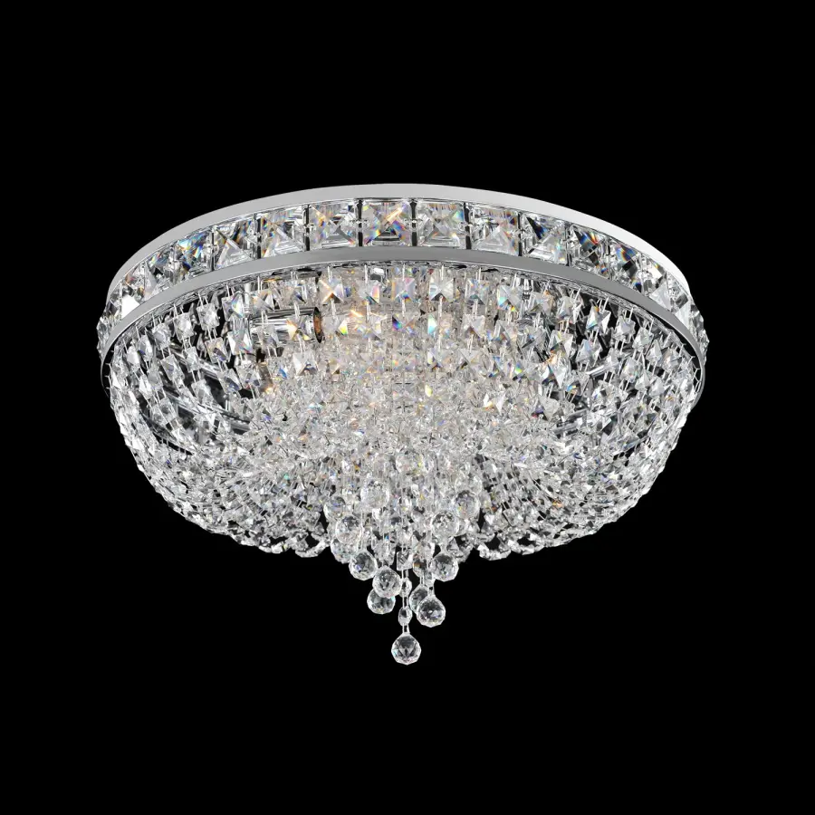 Cascata 18" Flush Mount in Polished Chrome