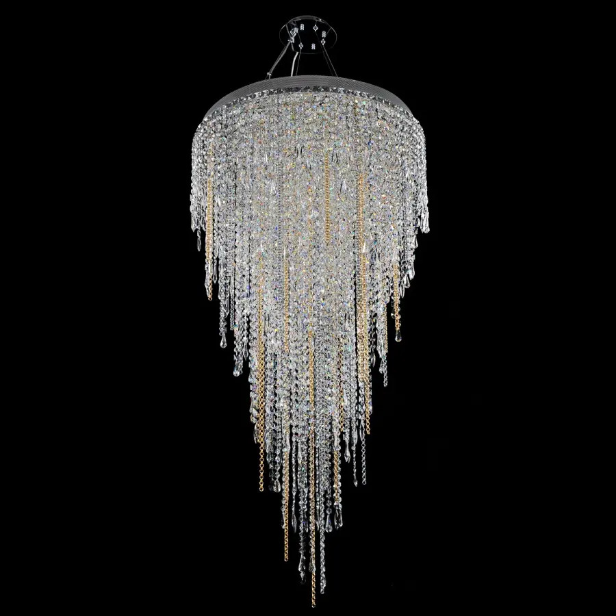 Tenuta 32" Convertible Pendant in Polished Chrome