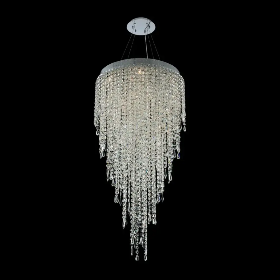 Tenuta 24" Convertible Pendant with Firenze Crystal