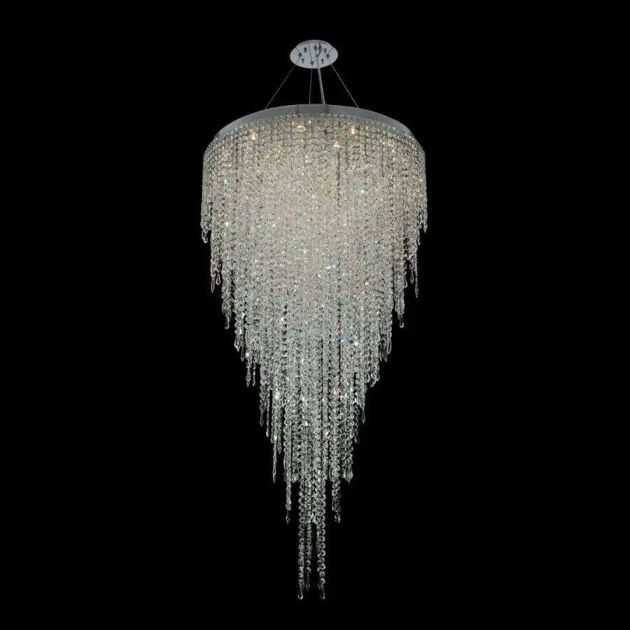 Tenuta 36" Convertible Pendant with Firenze Crystal