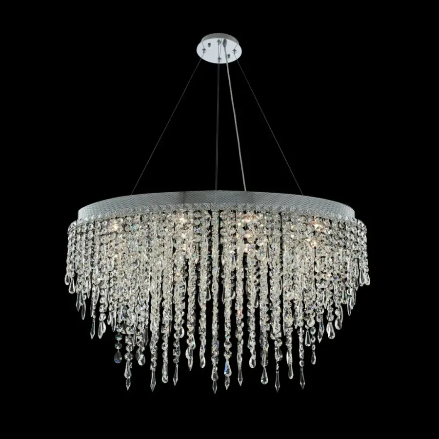 Tenuta 36" Linear Island Pendant in Polished Chrome