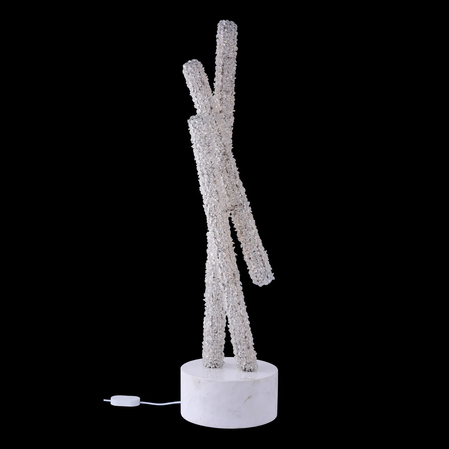 Lina Floor Lamp with Firenze Crystal