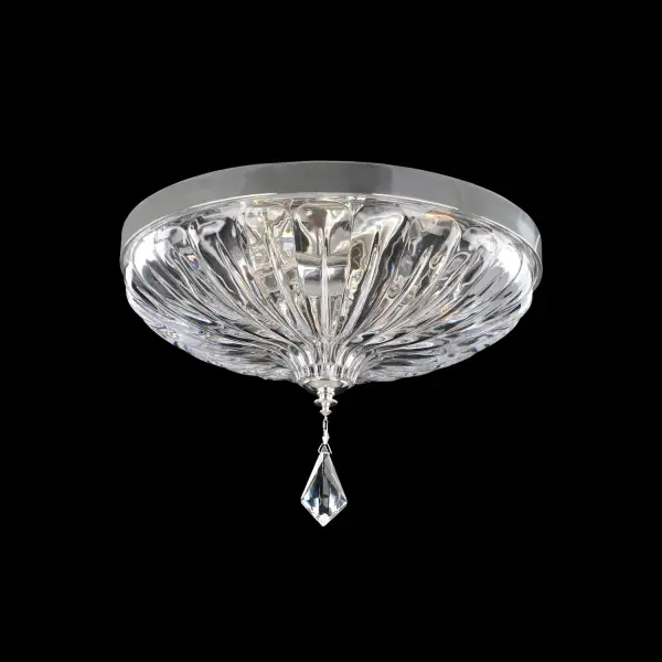 Orecchini 16" Crystal Flush Mount