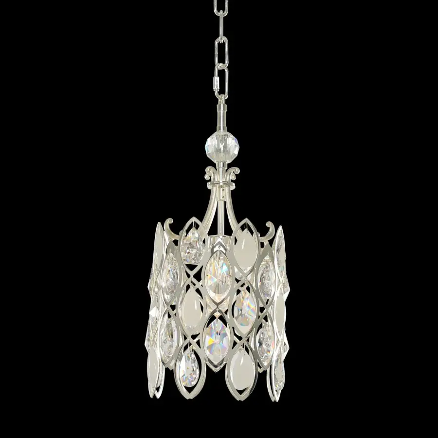 Prive 1 Light Mini Pendant in Silver