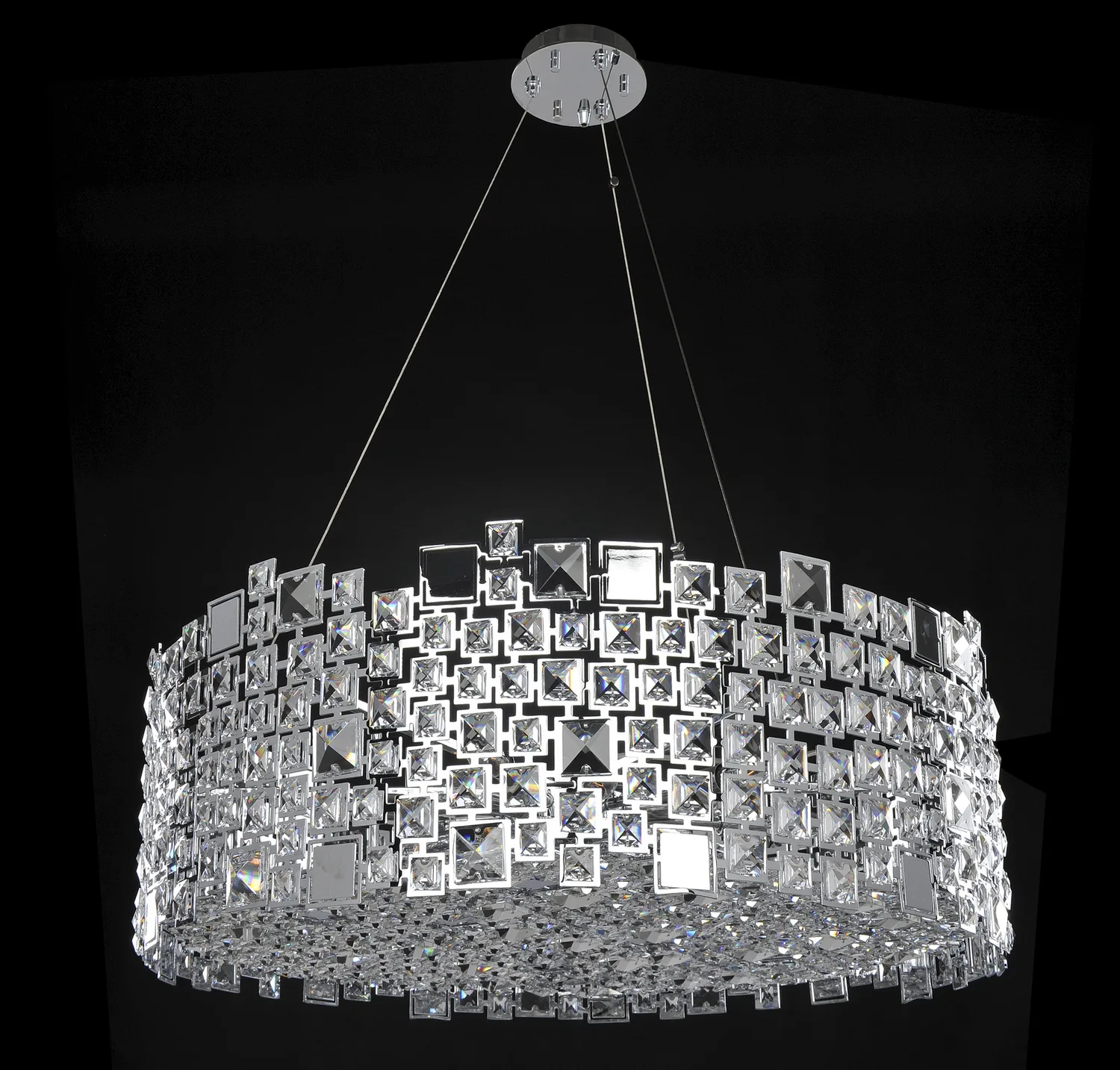 Dolo 12 Light Pendant in Chrome