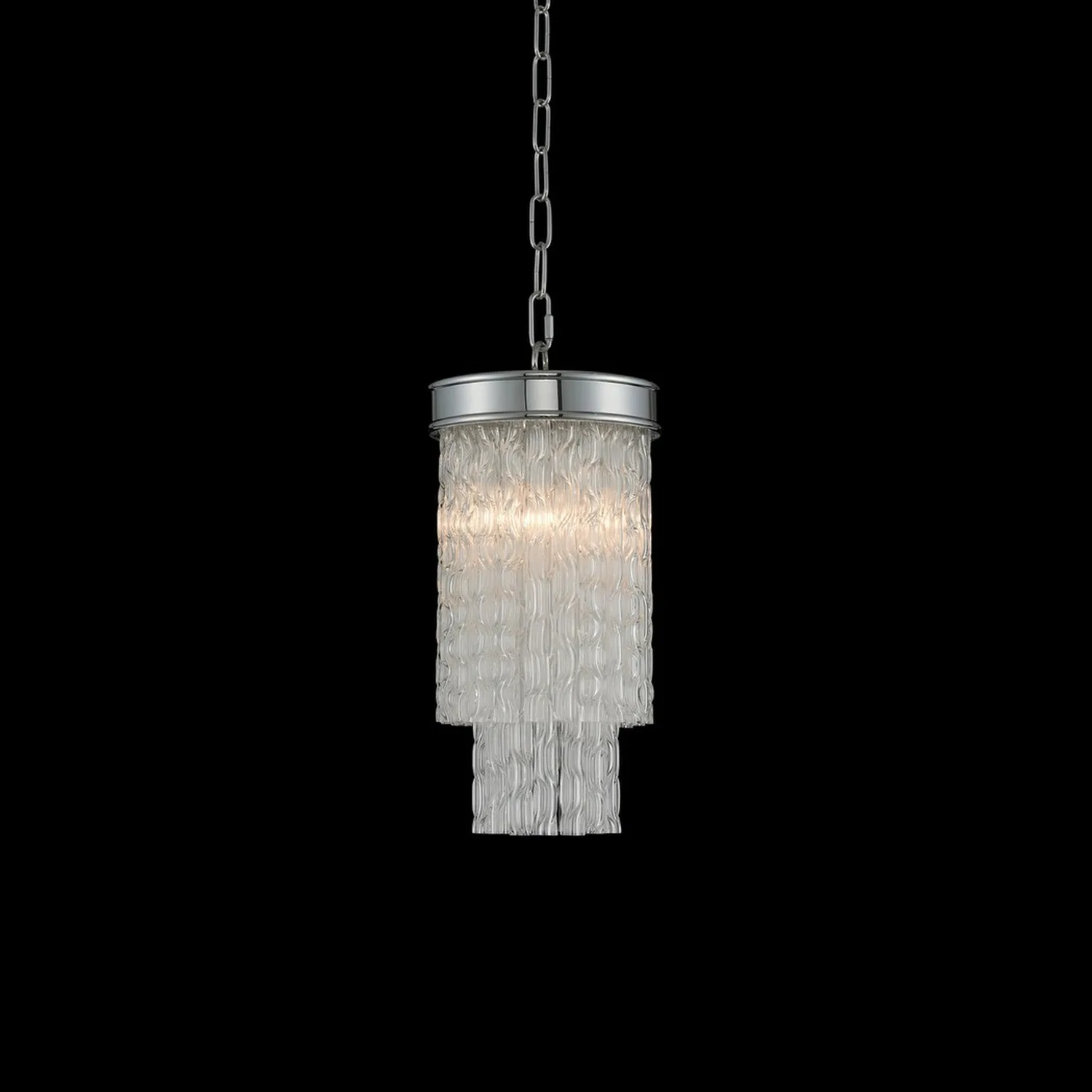 Savena One Light Mini Pendant in Chrome