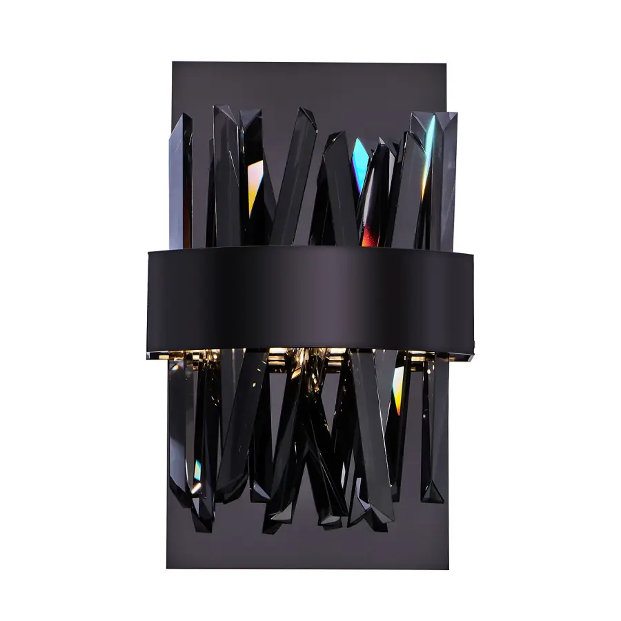 Glacier 12-Inch LED Wall Sconce in Black Nickel - Image 5