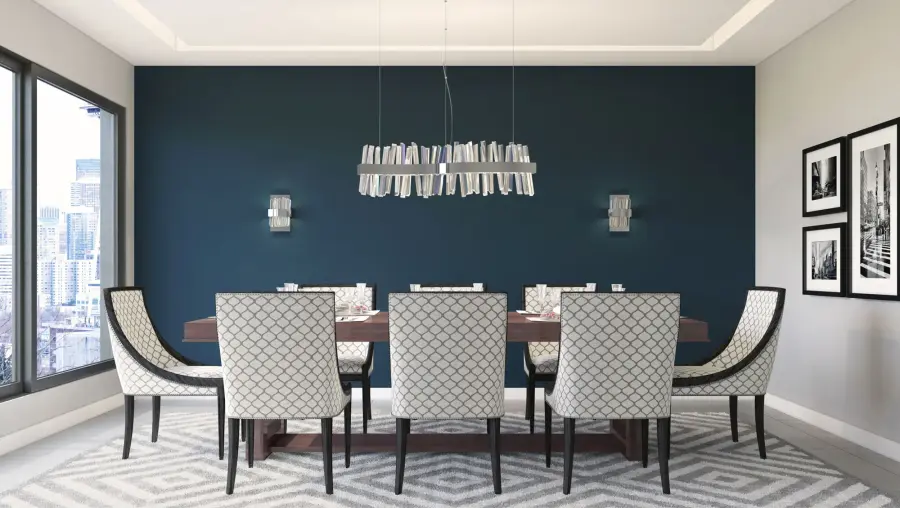 Glacier 42" LED Wave Island Pendant - Image 2