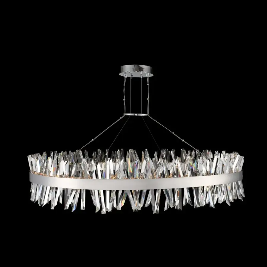 Glacier 60" LED Round Pendant
