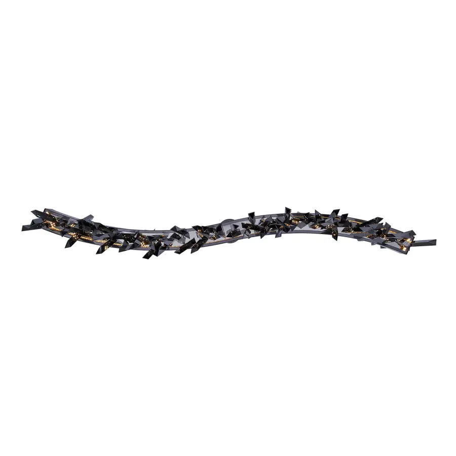 Glacier 60" LED Linear Pendant in Black Nickel - Image 2